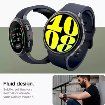 Etui Spigen Liquid Air do Samsung Galaxy Watch 7 (44 mm) Matte Black