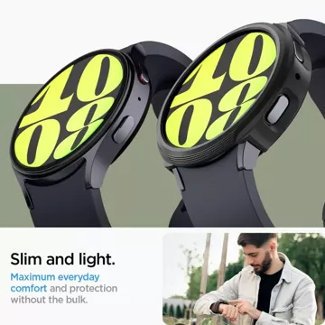 Etui Spigen Liquid Air do Samsung Galaxy Watch 7 (44 mm) Matte Black
