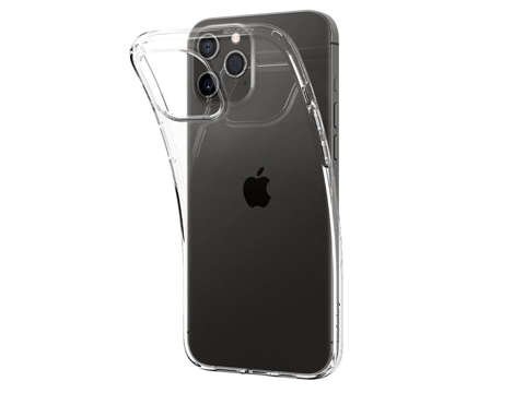 Etui Spigen Liquid Crystal do Apple iPhone 12/ 12 Pro 6.1 Crystal Clear