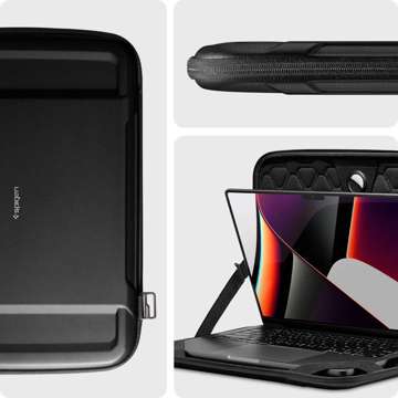 Etui Spigen Rugged Armor Pouch "PRO" do laptopa 13-14 Black