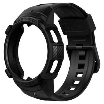 Etui Spigen Rugged Armor Pro do Samsung Galaxy Watch 4 Classic 46mm Matte Black