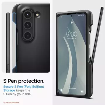 Etui Spigen Thin Fit Pen do Samsung Galaxy Z Fold 5 Black