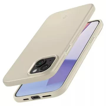 Etui Spigen Thin Fit do Apple iPhone 15 Plus - beżowe