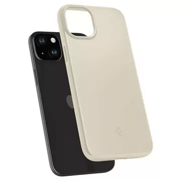 Etui Spigen Thin Fit do Apple iPhone 15 Plus - beżowe