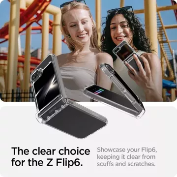 Etui Spigen Ultra Hybrid Pro do Samsung Galaxy Z Flip 6 Crystal Clear