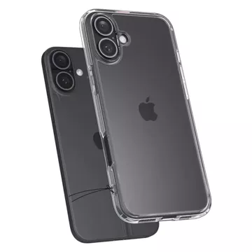 Etui Spigen Ultra Hybrid do Apple iPhone 16 obudowa ochronna case na telefon Crystal Clear