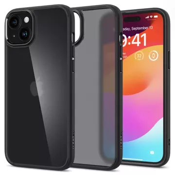 Etui Spigen Ultra Hybrid, frost black do iPhone 15 Plus