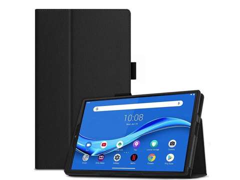 Etui Stand Cover Alogy do Lenovo M10 Gen.2 TB-X306 Czarne + Szkło