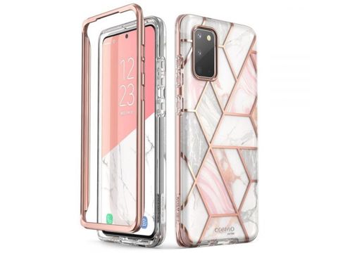 Etui Supcase Cosmo do Samsung Galaxy S20 Marble Pink