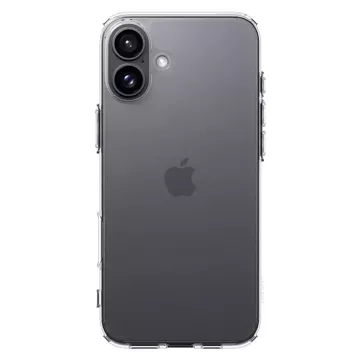 Etui + Szkło Spigen Ultra Hybrid do Apple iPhone 16 obudowa ochronna case na telefon Crystal Clear