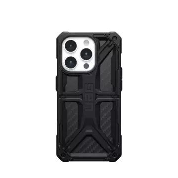 Etui UAG Monarch - obudowa ochronna do iPhone 15 Pro (carbon fiber)