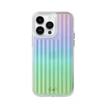 Etui UNIQ Coehl Linear do iPhone 14 Pro 6,1" opalowy/iridescent