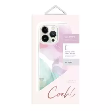 Etui UNIQ Coehl Palette do iPhone 14 Pro 6,1" liliowy/soft lilac