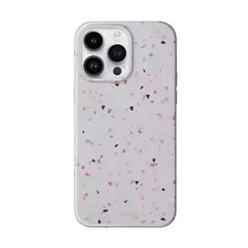 Etui UNIQ Coehl Terrazzo do iPhone 14 Pro 6,1" piaskowy/sandstone