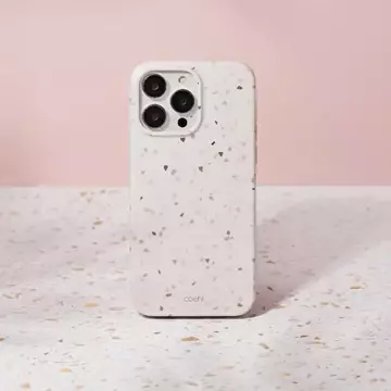 Etui UNIQ Coehl Terrazzo do iPhone 14 Pro 6,1" piaskowy/sandstone