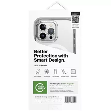Etui UNIQ LifePro Xtreme do iPhone 15 Pro Max 6.7" Magclick Charging przezroczysty/tinsel lucent