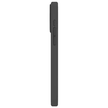 Etui UNIQ Lino Hue do iPhone 15 Pro Max 6.7" Magclick Charging szary/charcoal grey