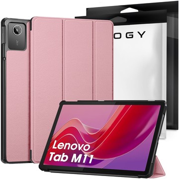 Etui do Lenovo Tab M11 10.95" TB330FU / TB330XU / TB331FC Book Case Cover z klapką obudowa futerał pokrowiec Alogy Różowe