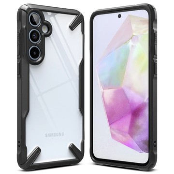 Etui do Samsung Galaxy A35 5G pancerne obudowa case plecki cover Ringke Fusion X Black