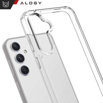 Etui do Samsung Galaxy A55 5G obudowa plecki futerał Hybrid Clear Case Alogy Przezroczyste