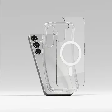 Etui do Samsung Galaxy S25 Plus Clear Ringke Fusion Magnetic MagSafe