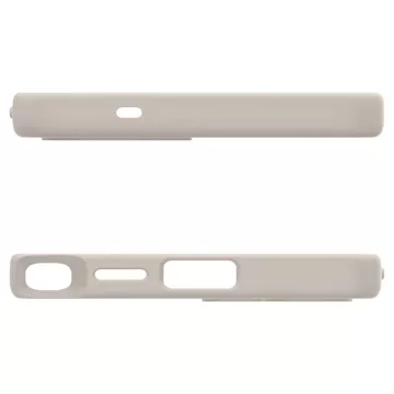 Etui do Samsung Galaxy S25 Ultra Natural Titanium Spigen Silicone Fit Mag MagSafe