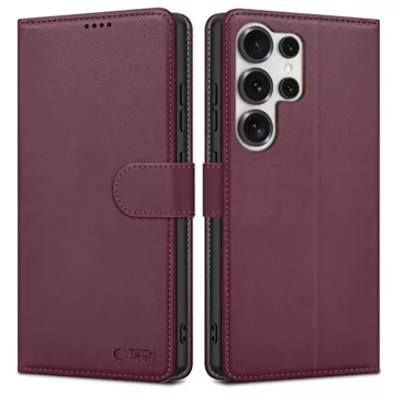 Etui do Samsung Galaxy S25 Ultra Tech-Protect Wallet Mulberry