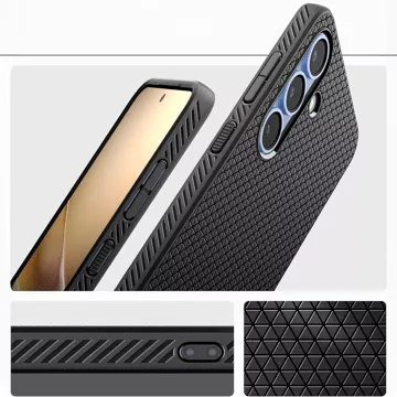 Etui do Samsung Galaxy S25 obudowa ochronna Spigen Liquid Air Matte Black