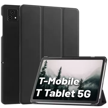 Etui do T-Mobile T Tablet 5G 10.36" obudowa na tablet Alogy Book Cover Case Czarne