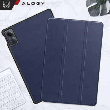 Etui do Xiaomi Redmi Pad SE 2023 11" Smart Case Cover z klapką obudowa futerał pokrowiec Alogy Granatowe