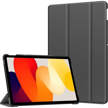 Etui do Xiaomi Redmi Pad SE 2023 11" Smart Case Cover z klapką obudowa futerał pokrowiec Alogy Szare + Szkło