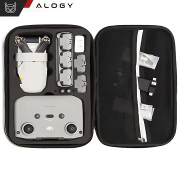 Etui do drona DJI Mavic Mini 2 pokrowiec Alogy twarda obudowa case Czarny