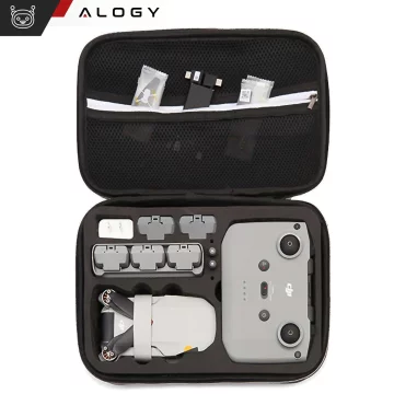 Etui do drona DJI Mavic Mini 2 pokrowiec Alogy twarda obudowa case Czarny