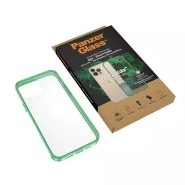 Etui do iPhone 13 Pro Max PanzerGlass ClearCaseColor Antibacterial Lime