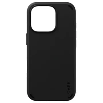 Etui do iPhone 16 Pro CARE by PanzerGlass Double Defense Black