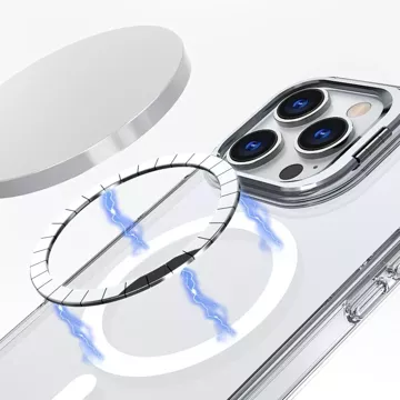 Etui do iPhone 16 Pro MagStand MagSafe na telefon Clear