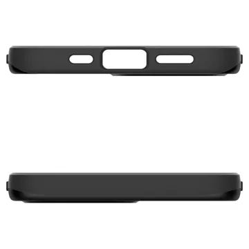 Etui do iPhone 16e Spigen Thin Fit Mag MagSafe Black