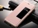 Etui flip s-view cover do Huawei P9 Różowe