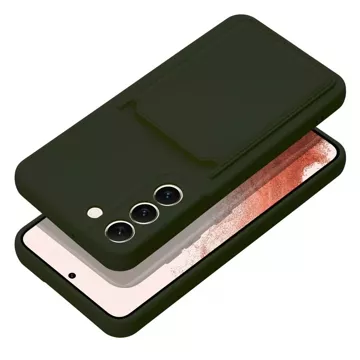 Etui futerał CARD CASE do SAMSUNG GALAXY S24 zielony