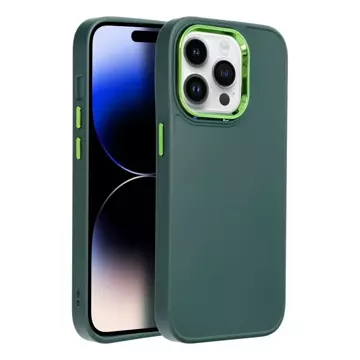 Etui futerał FRAME do Apple iPhone 14 Pro zielony