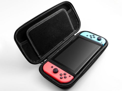 Etui futerał pokrowiec Alogy do konsoli Nintendo Switch/ Switch OLED Niebieskie 02