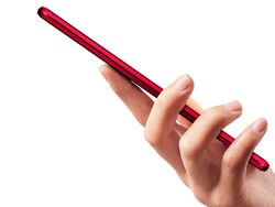 Etui magnetyczne szklane Dr.Fit dwustronne do Huawei P20 Pro Czerwone