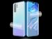 Etui magnetyczne szklane Dr.Fit dwustronne do Huawei P30 Pro Niebieskie