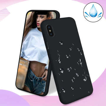 Etui matowe Odporne na telefon obudowa 3mk Matt Case do Apple iPhone X/XS Black