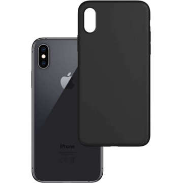 Etui matowe Odporne na telefon obudowa 3mk Matt Case do Apple iPhone X/XS Black