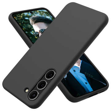 Etui matowe na telefon do Samsung Galaxy S23 5G obudowa 3mk Matt Case black