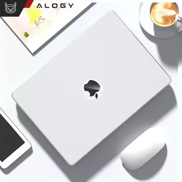 Etui matowe z podstawką Alogy ProStand™ obudowa do MacBook Air 13.3" (A1932/A2179/A2337) Przezroczyste