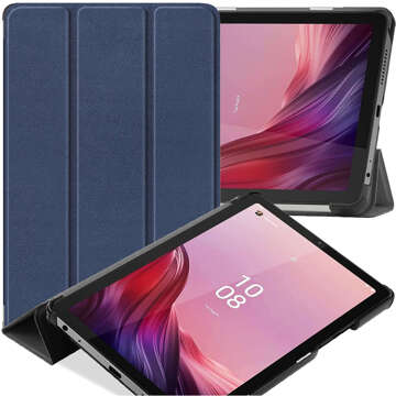 Etui na tablet Lenovo Tab M9 2023 9" TB310XU TB310FU obudowa Case Alogy Book Cover Granatowe