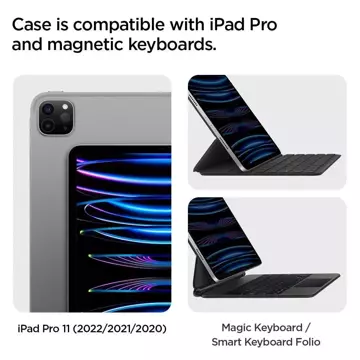 Etui na tablet Spigen Thin Fit "Pro" do iPad Pro 2021/2022 Black