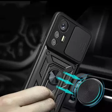 Etui na telefon Camhield Pro do Xiaomi 12 Lite Black